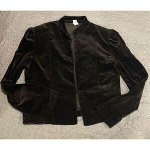 ILGWU Women’s Union Made Vintage Dark Brown Short Soft Jacket Medium